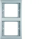 K.5 Ramka 2-krotna, pionowa, stal szl nierdz.