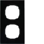 R.8 Ramka 2-krotna, szkło, czarny