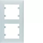 lumina intense Ramka 2-krotna pionowa, srebrny
