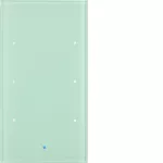 KNX TS Sensor dotykowy 3-krotny, szkło, białe