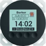 R.1/R.3 Regulator temperatury sterowanie czasowe styk zwierny, czarny połysk