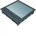 tehalit.VE-EE Pokrywa uchylna VQ12 244x244 wykładzina 5mm czarny PA