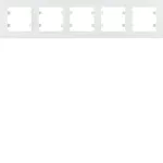 lumina intense Ramka 5-krotna pozioma, biały
