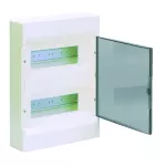 cosmos Rozdzielnica natynkowa 2x12 modułów, IP40, drzwi transparentne