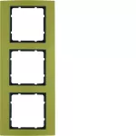 B.3 Ramka 3-krotna, alu, złoty/antracyt