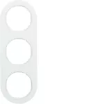 R.classic Ramka 3-krotna, biały, połysk