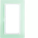 B.7 Ramka z dużym wycięciem, szkło białe/biały mat