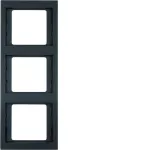 K.1 Ramka 3-krotna pionowa, antracyt mat, lakierowany