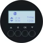 R.X/1930/Glas Żaluzjowy łącz. czas. z wyśw. ster. żaluzj., czarny