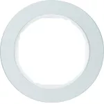 R.classic Ramka 1-krotna, aluminium/biały