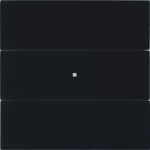 B.IQ Przycisk 3-krotny standard, szkło czarne