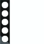 R.3 Ramka 5-krotna, szkło, czarny