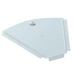 RBD 45 200 DD Pokrywa łuku 45° do koryt kablowych