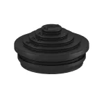 EDS M25 SW Dławik elastyczny do ścianek 3mm