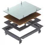 ZES6-2 U10T 7011 Kaseta rewizyjna do uniwersalnego montażu