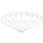 GRB 90 160 FT Łuk 90° korytka siatkowego