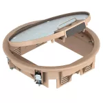 GESR4 U 1019 Kaseta zasilająca do uniwersalnego montażu