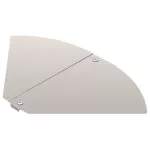 RBD W 400 A2 Pokrywa łuku regulowanwgo do koryt kablowych