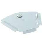 RBD 45 100 DD Pokrywa łuku 45° do koryt kablowych