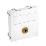 MTG-MK L RW1 Wspornik multimedia audio jack 1x gniazdo z poł.lutowanym