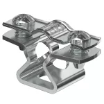 ASL 733 10 ALU Obejma dystansowa z otworem wzdłużnym