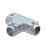 SKTM40W ALU Trójnik kontrolny z gwintem