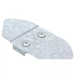 RBD W 100 DD Pokrywa łuku regulowanwgo do koryt kablowych