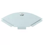 RBD 90 100 DD Pokrywa łuku 90° do koryt kablowych