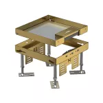 RKSN2 4 MS 20 Kaseta kwadratowa z wyjściem przewodu