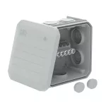 T 40 KL Puszka odgałęźna z list. zacis.i wprowadzeniami