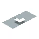 OKA D 600 4 Pokrywa montażowa do kaset zailających GES4