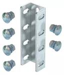 VUS 7 FT Łącznik wieszaka U wraz ze śrubami płask.-okr.