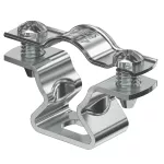 ASL 733 17 ALU Obejma dystansowa z otworem wzdłużnym