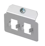 MTM 2N Płytka wspornika z 2 schem. otw. typu N