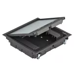 GES9 55U V 9011 Kaseta zasilająca do bocznego montażu gniazd