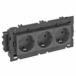 STD-D0C8 SWGR3 Gniazdo 0°, potrójne Connect 80 Connect 80