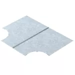 LTD 900 R3 FT Pokrywa trójnika z ryglem obrotowym