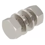 SKS 10x30 A4 Śruba z łbem sześciokątnym, podkładką i nakrętką