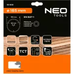 Tarcza do pilarki, widiowa, 185 x 30 mm, 40 zębów