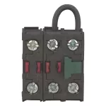 M22-KC02SMC10 Element stykowy z samokontrolą 1Z. 2R. mocowany do ścianki tylnej