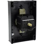 T5B-3-8342/I4/SVB Rozłącznik główny, 6 bieg., 63 A, 90 °, w obudowie IP65, pokrętło czerwono-żółte z blokadą na kłódkę