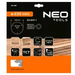 Tarcza do pilarki, widiowa, 235 x 30 mm, 36 zębów