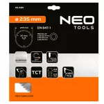 Tarcza do pilarki, widiowa, 235 x 30 mm, 100 zębów, do aluminium