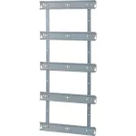 TS5-KLV Stelaż z szyną TH 5 rzędów