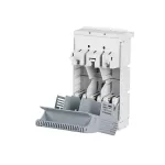 XNH00-FCL-S160-BT2 Rozłącznik bezpiecznikowy 160A, rozmiar 00, 3-bieg., montaż na Sasy 60i, wersja FCL z zaciskami skrzynkowymi