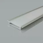 Profil Aluminiowy do paska LED na wpuszczany / 2000x50x10mm / Kolor: Aluminium