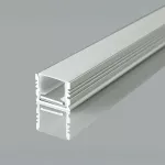 Profil Aluminiowy do paska LED na powierzchniowy / 2000x17x14mm / Kolor: Aluminium