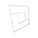 60W Panel LED Ramowy Kwadrat 600x600mm / Zasilacz LIFUD / FLICKER FREE / Barwa: 6500K / Opakowanie: 6szt.