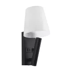 2W Hotelowa lampa ścienna USB / Chip CREE / Barwa: 3000K / Kolor: Czarny