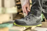 KEMNITZ półbuty ochronne LACE SYSTEM S1PS SR FO szary melanż/zielone 42